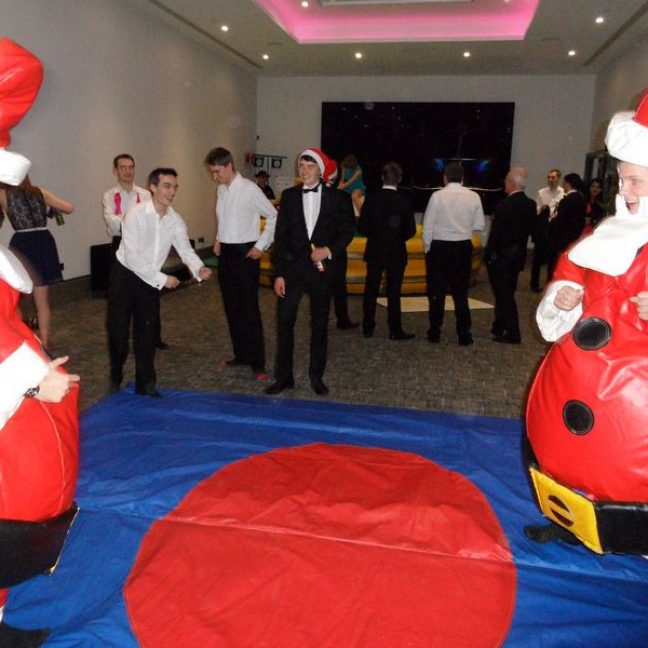 Santa Sumo Suits