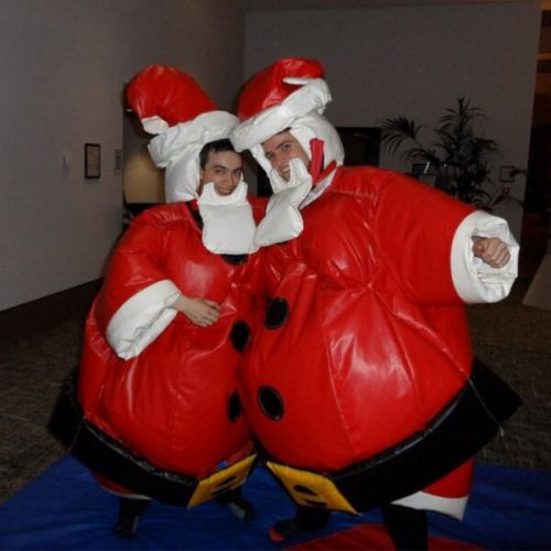 Santa suit for hire (Santa sumo)