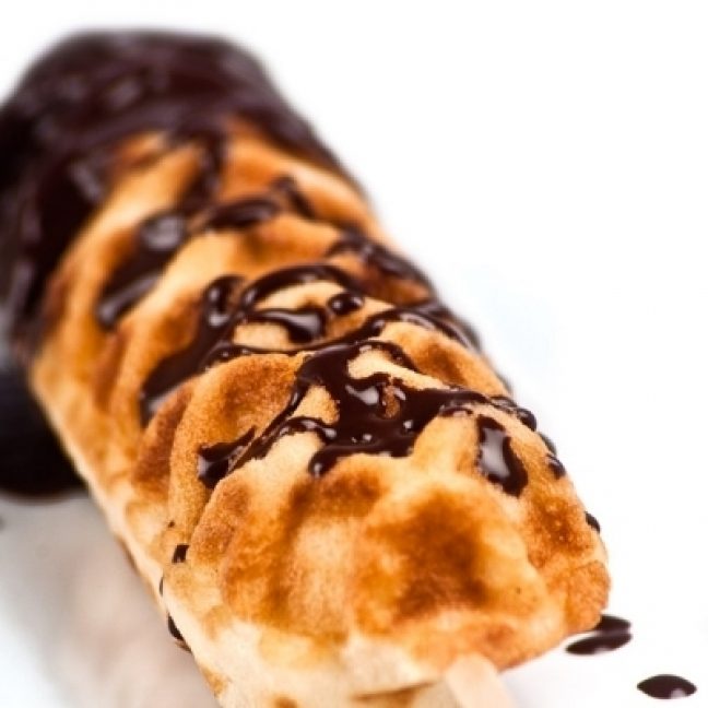 Waffle on a stick stall hire