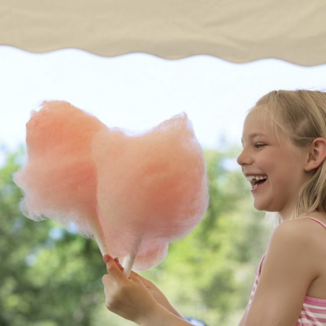 Wedding Candy floss machine hire