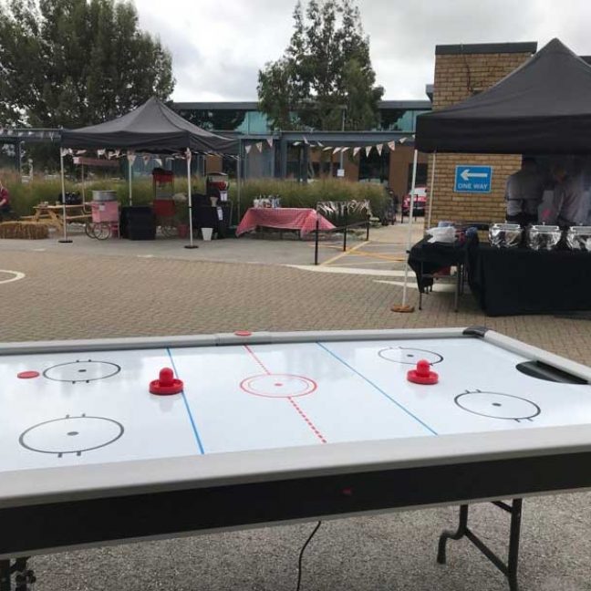 air hockey hire Kent