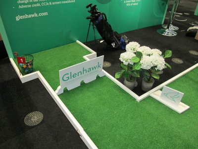 branded-exhibition-stand-crazy-golf-hire