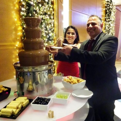 chocolate fountain hire