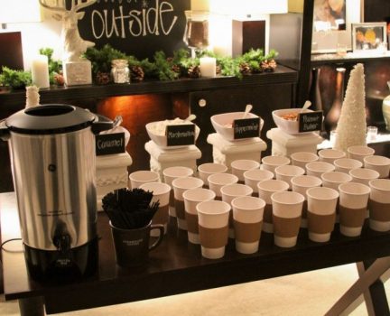 hot chocolate bar for residents event hot chocolate bar for residents event