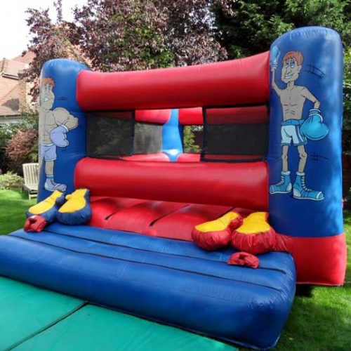 inflatable bouncy boxing ring hire