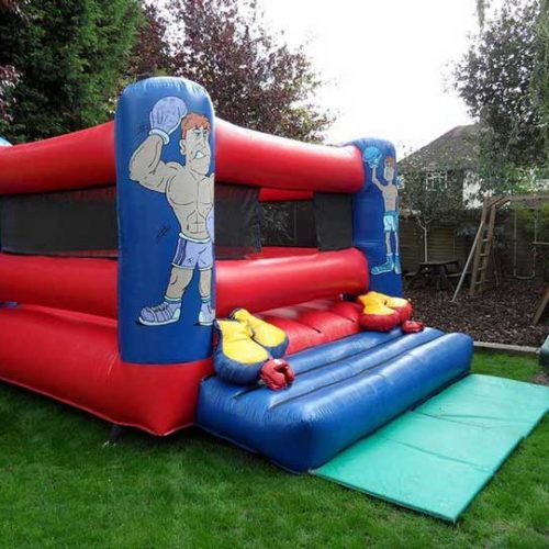 inflatable bouncy boxing ring hire