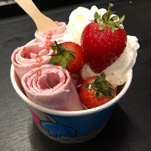 strawberry-ice-cream-roll-hire